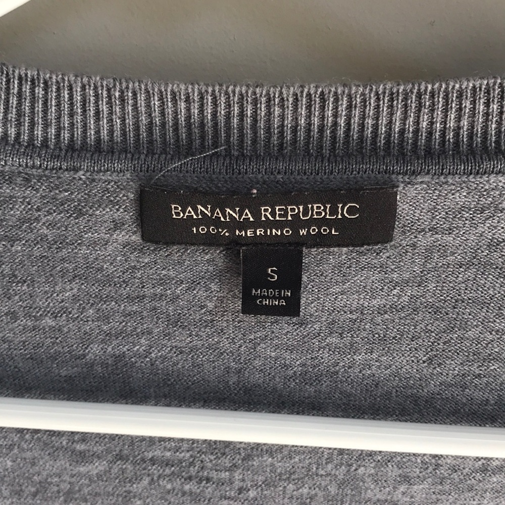 Banana Republic Blue Grey Cardigan - Picture 2 of 3